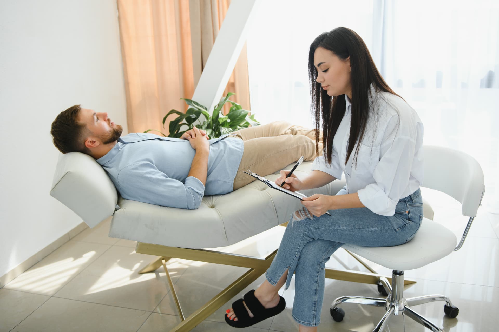 Accompagnement d'un adulte en hypnose